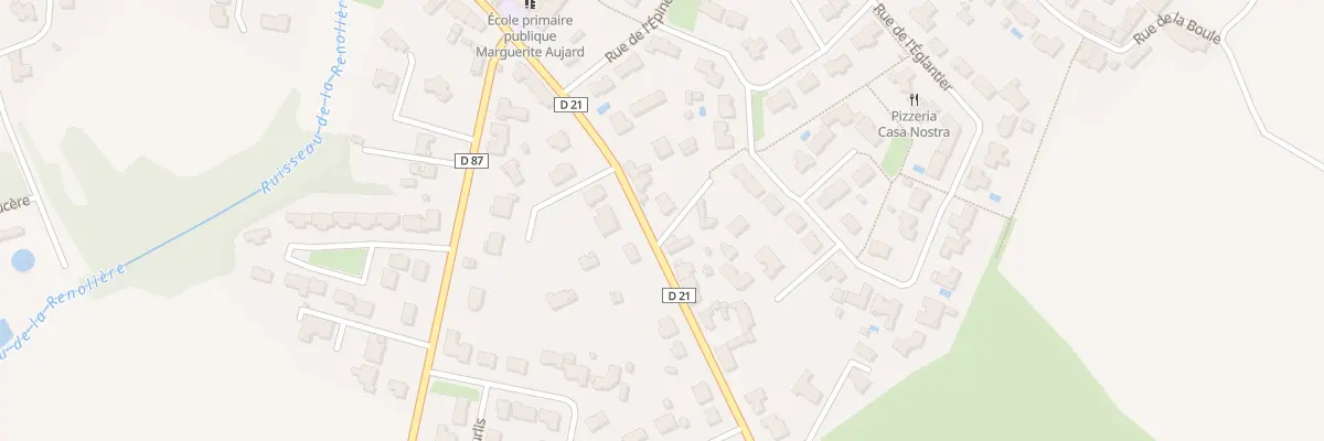 Plan du 45 Rue Gal de Gaulle - Chapelle aux Achards