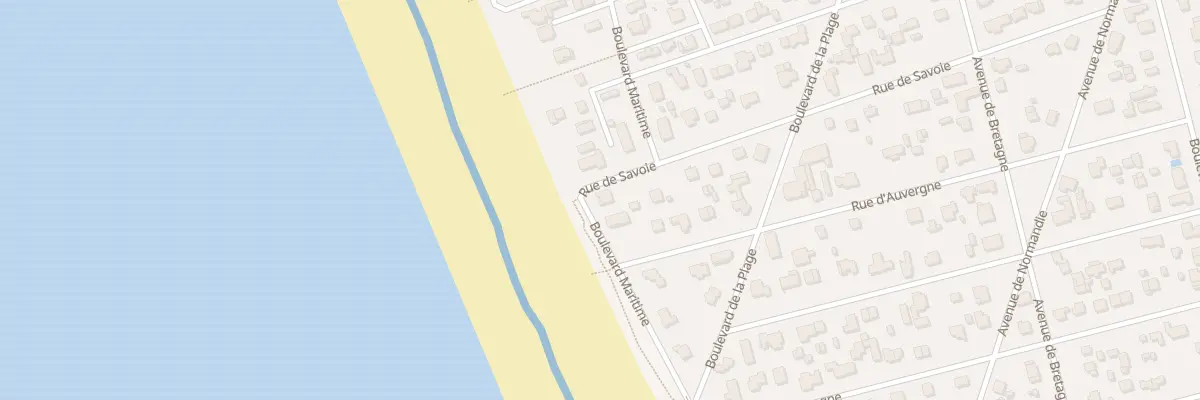 Plan du 21 Bd Maritime à Saint-Germain-sur-Ay