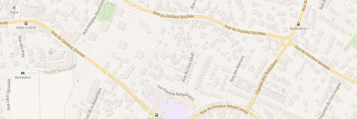 Plan du 23 Rue du Clos Siban à Saint-Herblain