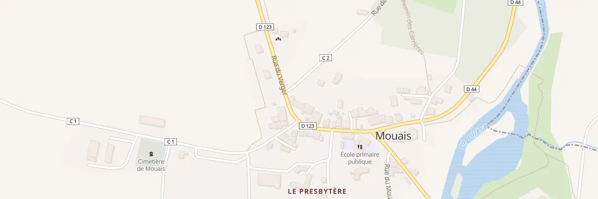 Plan du 4 Rue du Verger à Mouais