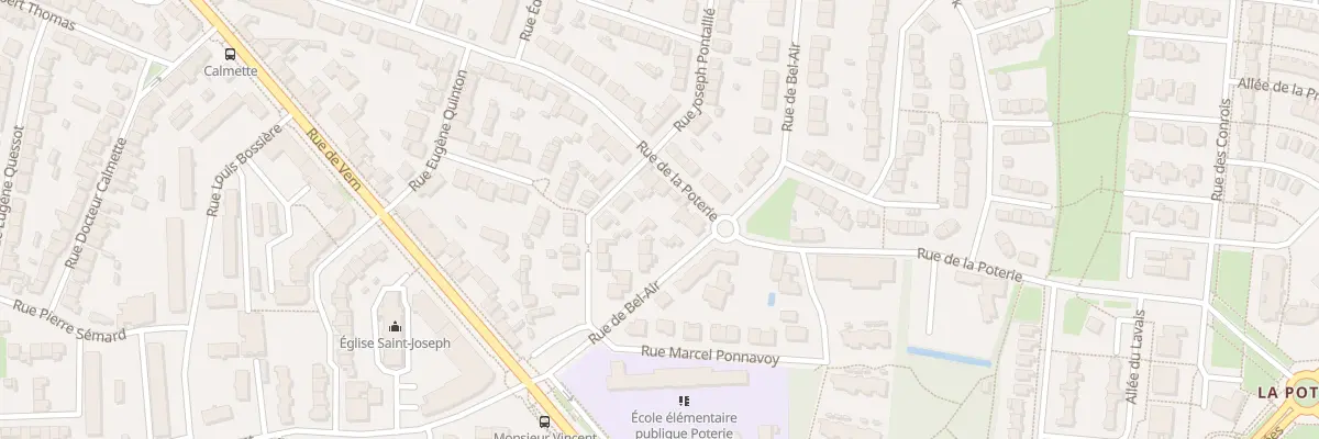 Plan du 68 Rue de la Poterie à Rennes
