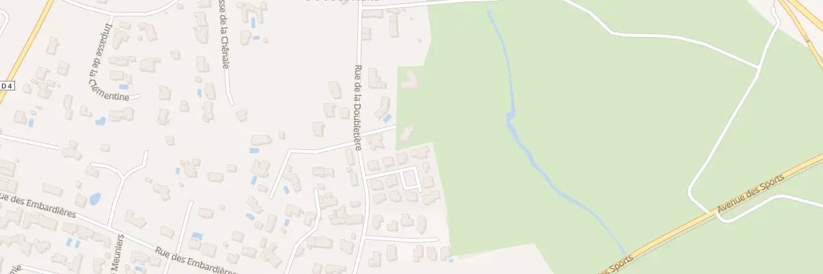 Plan du 741 Rue de la Doubletière à Talmont-Saint-Hilaire