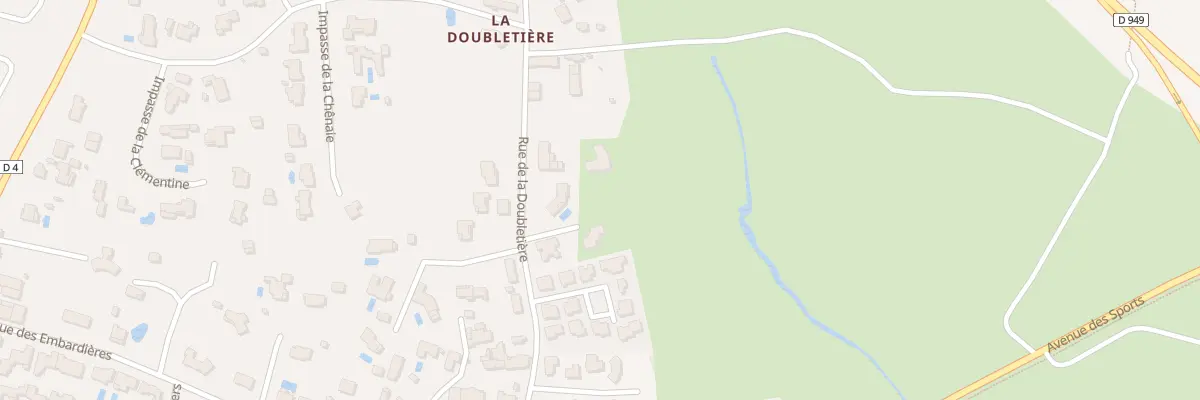 Plan du 737 Rue de la Doubletière à Talmont-Saint-Hilaire