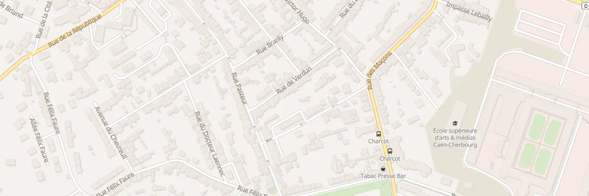 Plan du 29 Rue de Verdun - Equeurdreville à Cherbourg-en-Cotentin