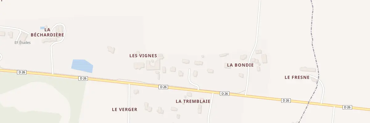 Plan du 5303 Les Vignes à Saint-Germain-sur-Ille