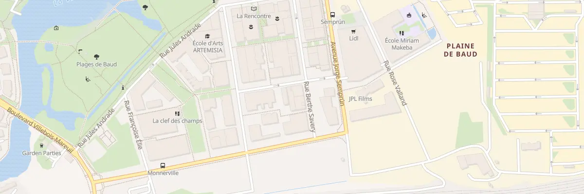 Plan du 18 Rue Berthe Savery à Rennes