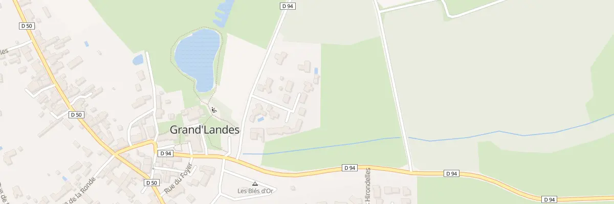 Plan du 4 Imp de la Garenne à Grand’Landes