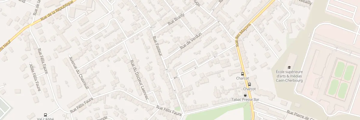 Plan du 37 Rue de Verdun - Equeurdreville à Cherbourg-en-Cotentin