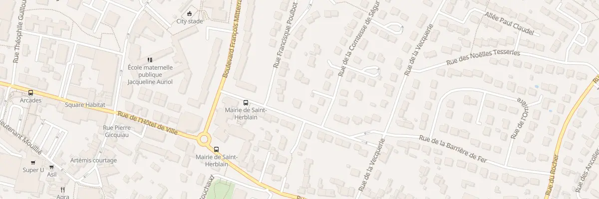 Plan du 14 Rue Walt Disney à Saint-Herblain