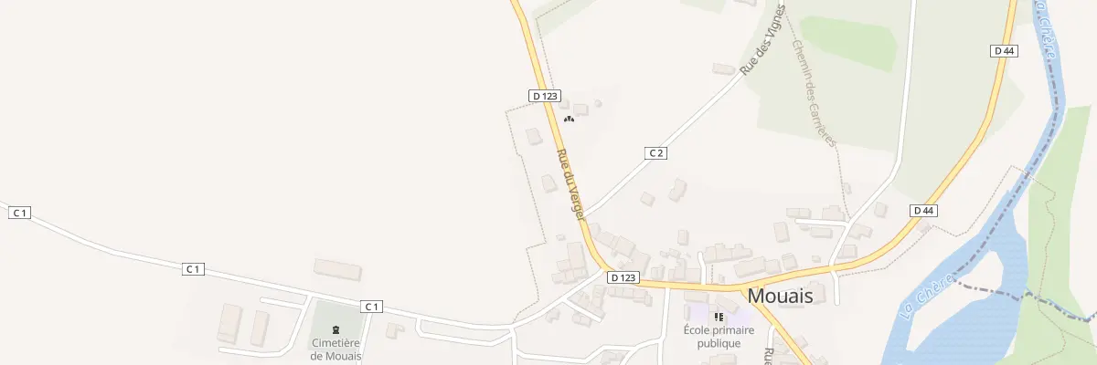 Plan du 5 Rue du Verger à Mouais