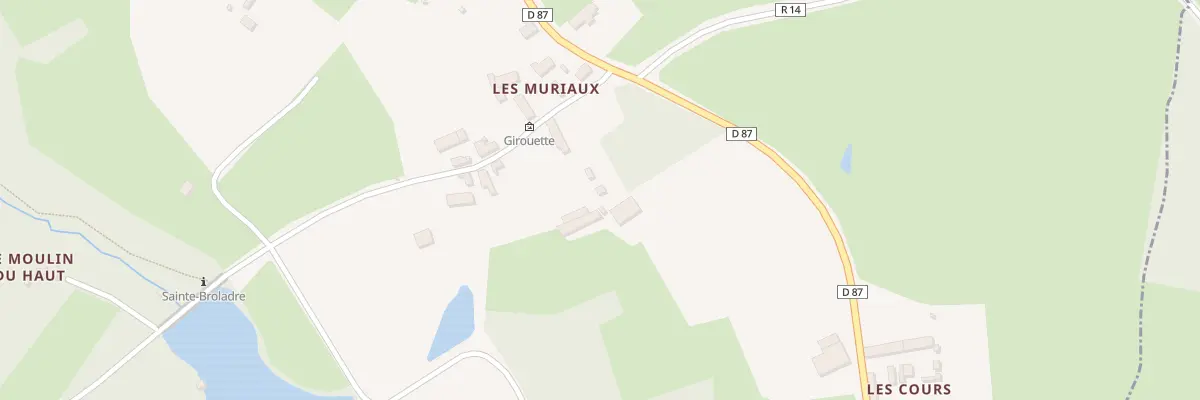 Plan du 5 Les Muriaux à Saint-Broladre