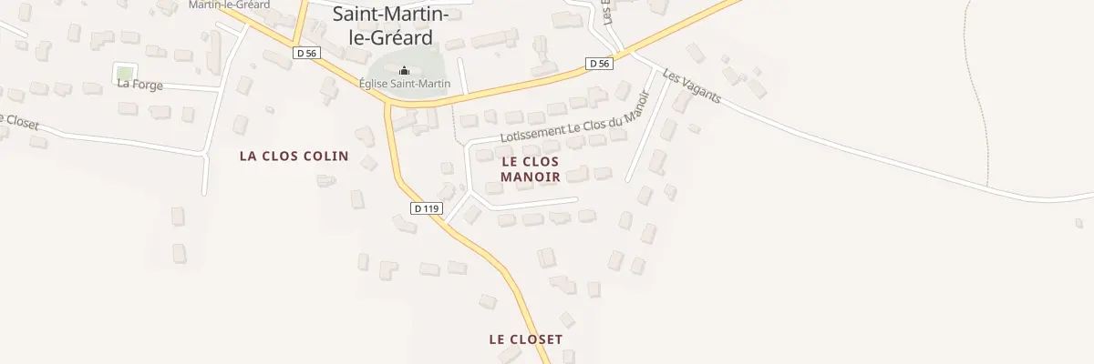 Plan du 22 Le Clos Manoir à Saint-Martin-le-Gréard