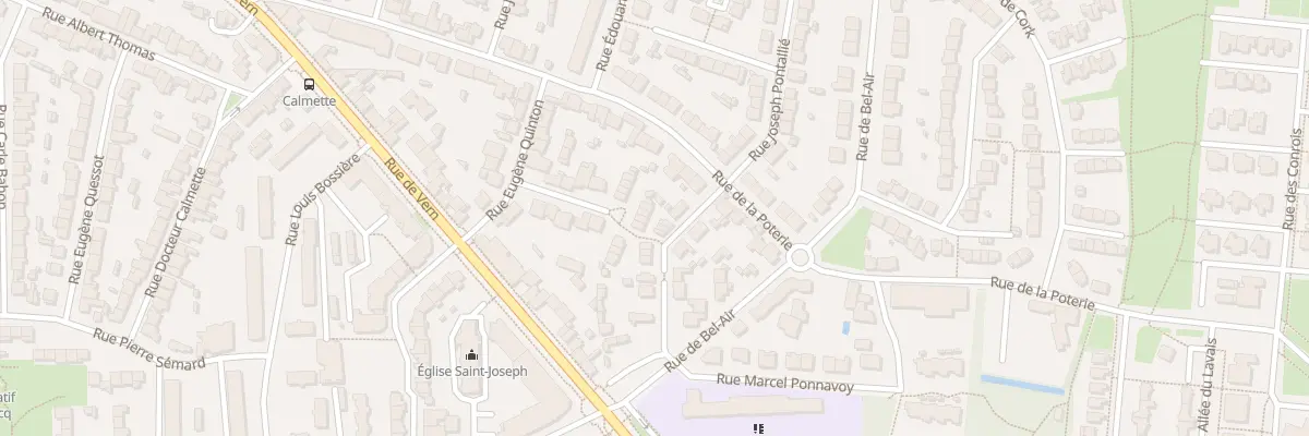 Plan du 6 Sq Henri Mabile à Rennes