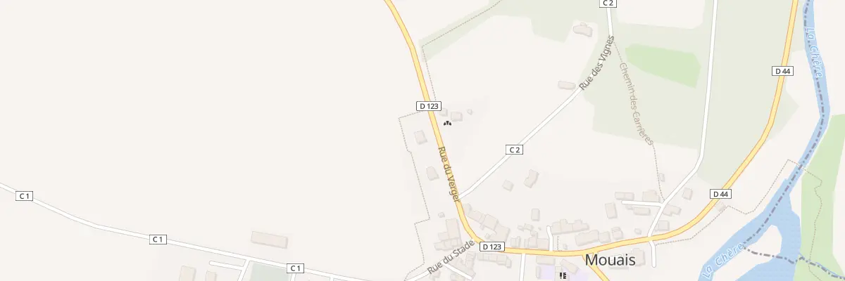 Plan du 7 Rue du Verger à Mouais