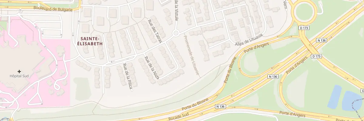 Plan du 32 Rue de la Nida à Rennes