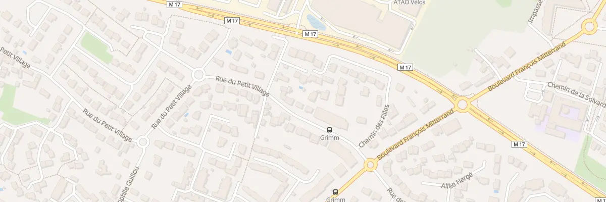 Plan du 20 Rue du Petit Village à Saint-Herblain