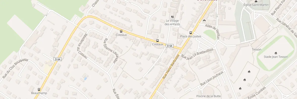 Plan du 19 Rue Victor Hugo - Octeville à Cherbourg-en-Cotentin