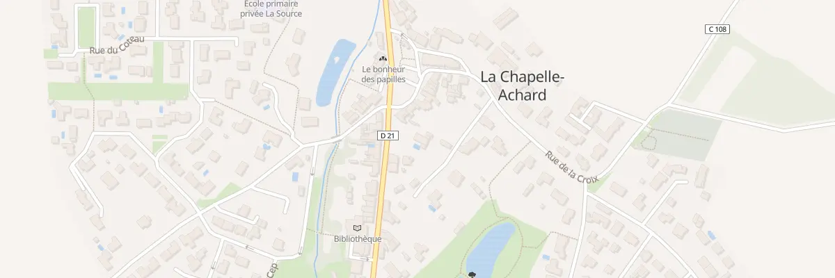 Plan du 1 Rue Gal de Gaulle - Chapelle aux Achards