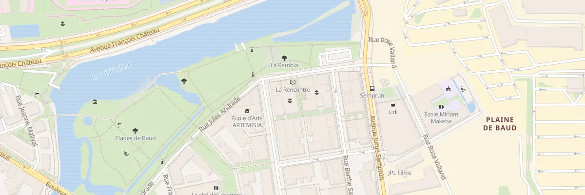 Plan du 4 Rue Georges Charpak à Rennes