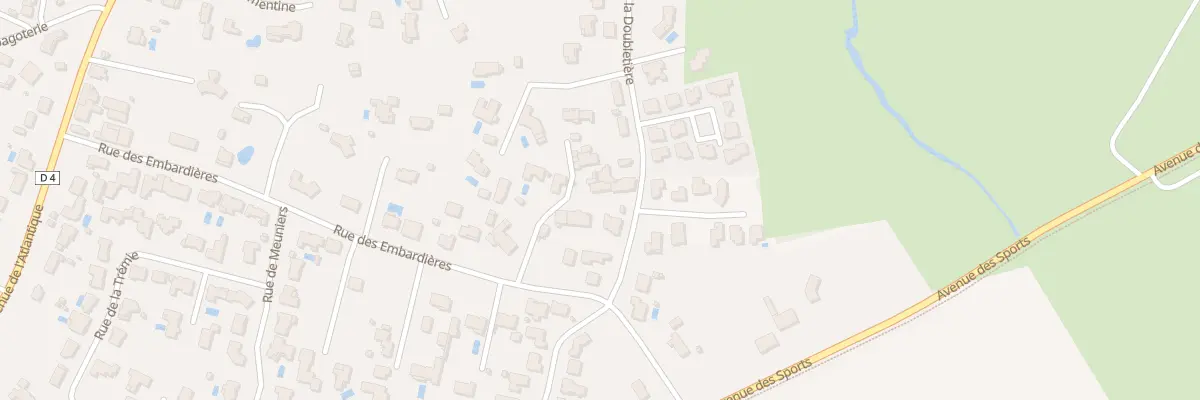 Plan du 846 Rue de la Doubletière à Talmont-Saint-Hilaire