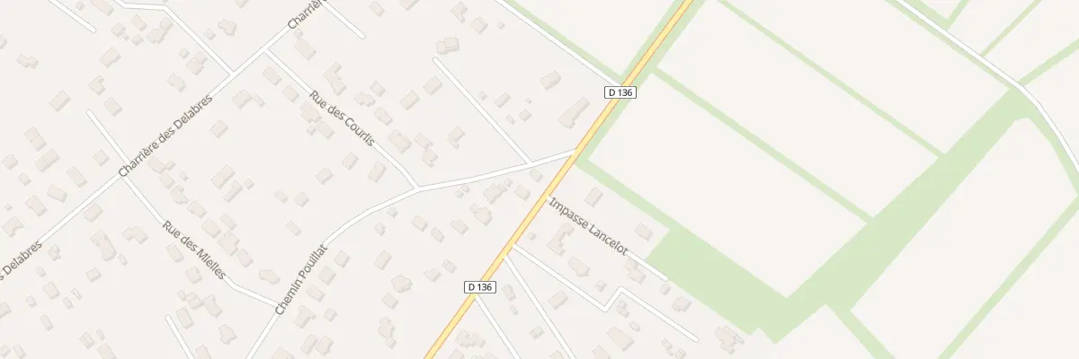 Plan du 1828 Rue de la Mer à Bretteville-sur-Ay
