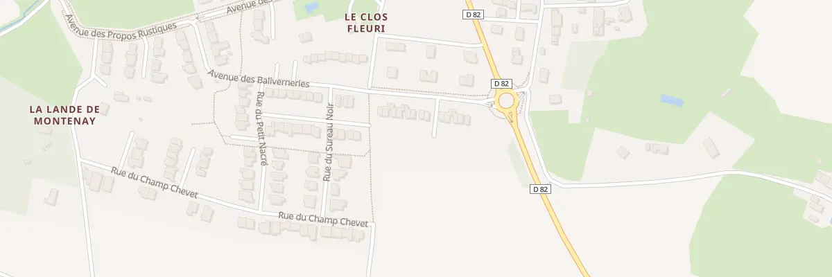Plan du 5732 Le Plessix à Saint-Erblon
