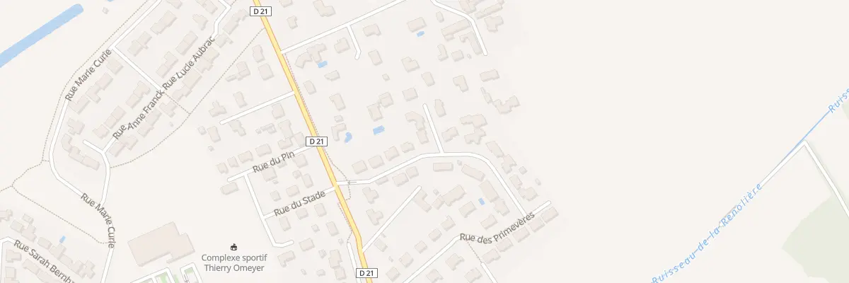 Plan du 1 Sq des Pinsons aux Achards