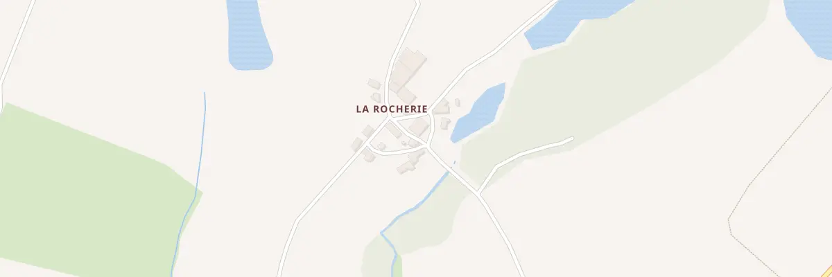 Plan du 9000 La Rocherie à Saint-Georges-de-Pointindoux