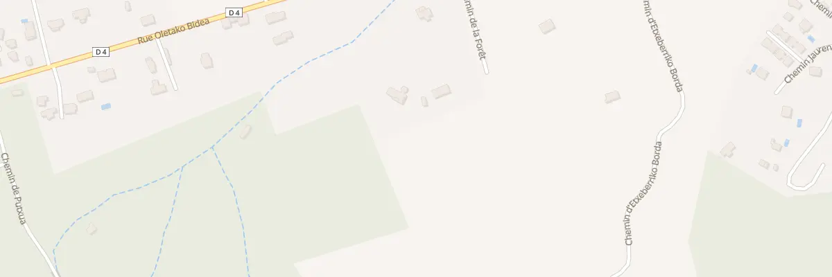 Plan du 130 Che de la Forêt à Ascain