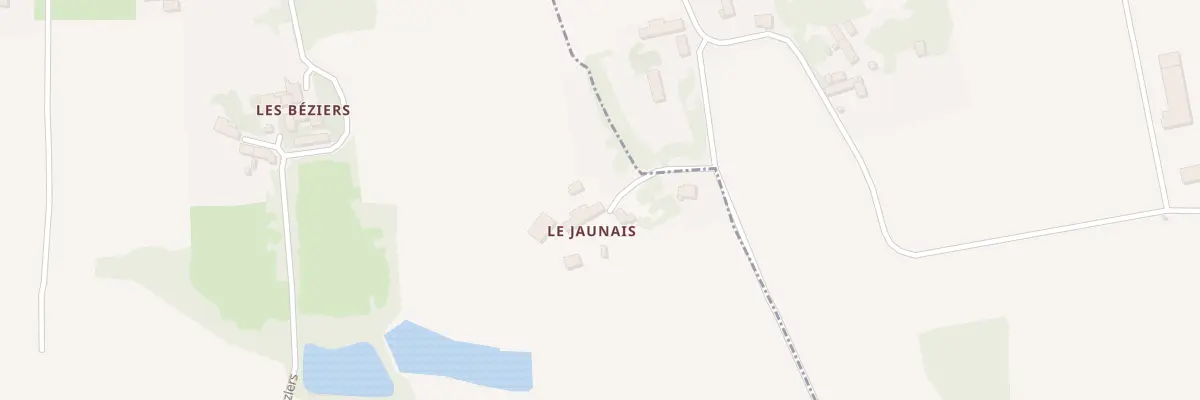 Plan du 5239 Le Jaunais à Chanteloup