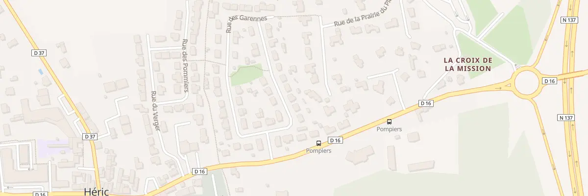 Plan du 59 Rue des Garennes à Héric