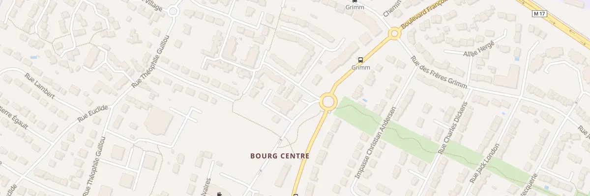 Plan du 108 Bd François Mitterrand à Saint-Herblain