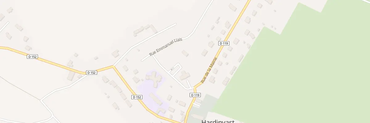 Plan du 3 Rue de la Mairie à Hardinvast