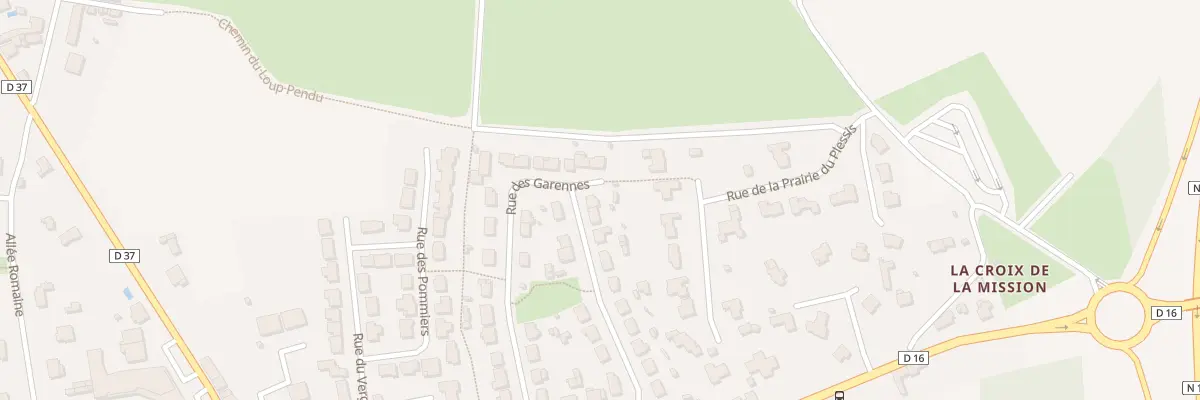 Plan du 45 Rue des Garennes à Héric
