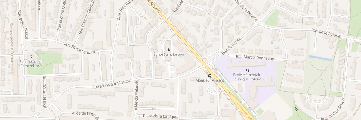 Plan du 154 Rue de Vern à Rennes