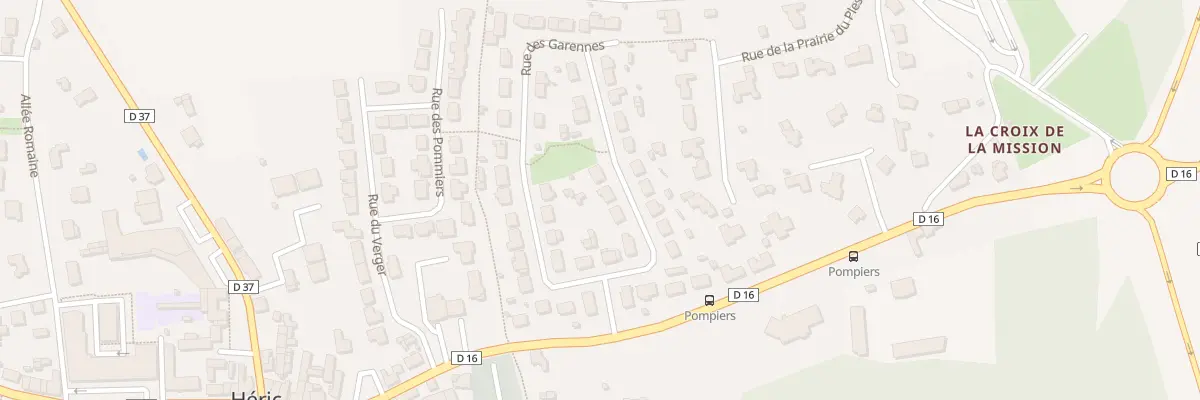 Plan du 26 Rue des Garennes à Héric