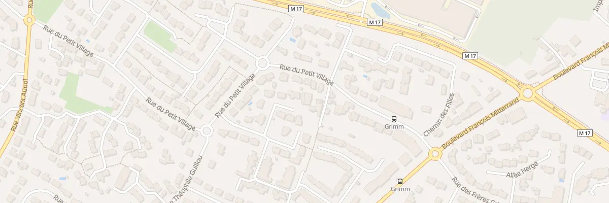 Plan du 21T Rue du Petit Village à Saint-Herblain