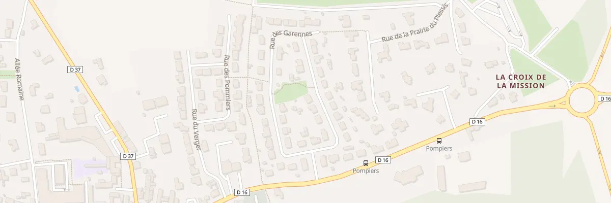 Plan du 24 Rue des Garennes à Héric