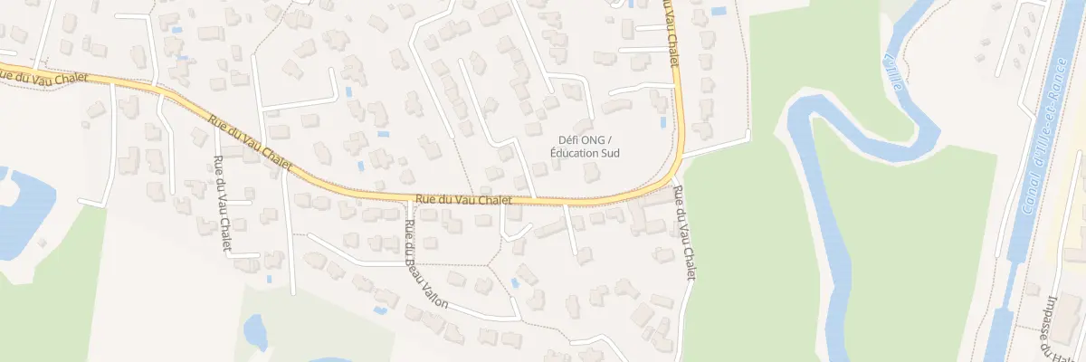Plan du 44 Rue du Vau Chalet à Betton