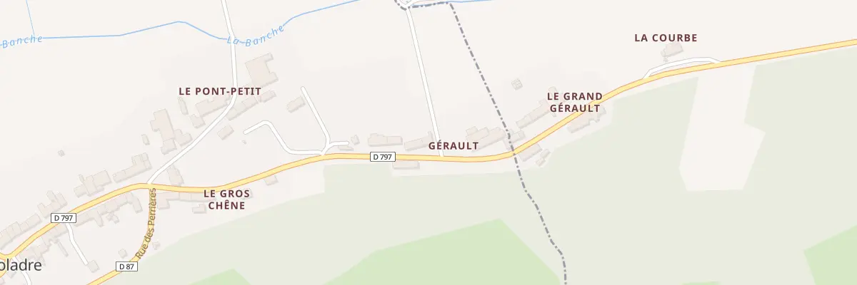 Plan du 9 Gérault à Saint-Broladre