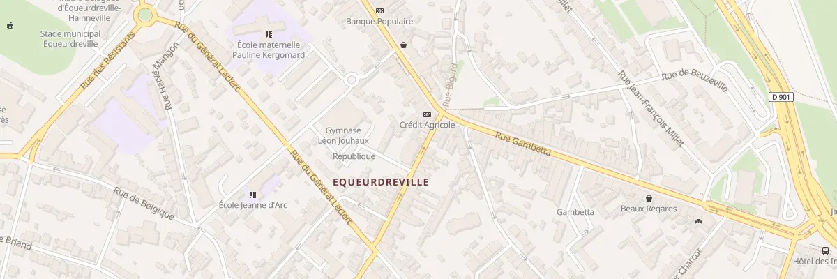 Plan du 12 Rue de la Republique Equeurdre à Cherbourg-en-Cotentin