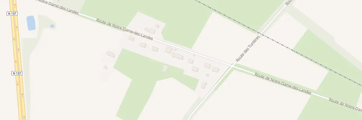 Plan du 9 Lande de Muzon à Treillières