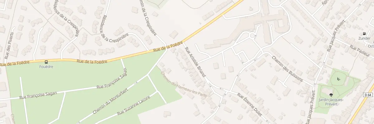 Plan du 29 Rue Aristide Briand Octeville à Cherbourg-en-Cotentin