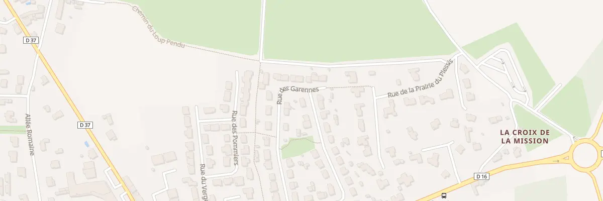 Plan du 18 Rue des Garennes à Héric