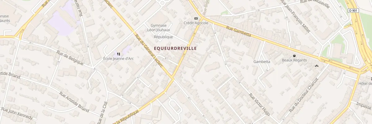 Plan du 29 Rue de la Republique Equeurdre à Cherbourg-en-Cotentin