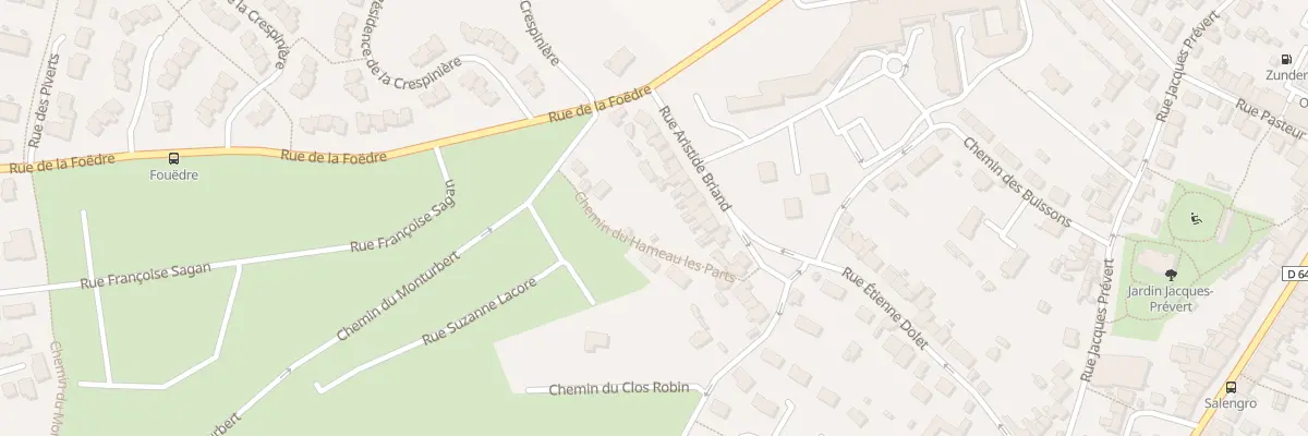 Plan du 23 Rue Aristide Briand Octeville à Cherbourg-en-Cotentin