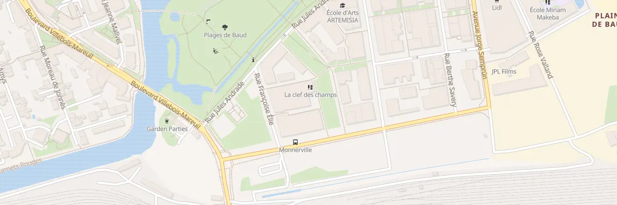 Plan du 19 Rue Françoise Elie à Rennes