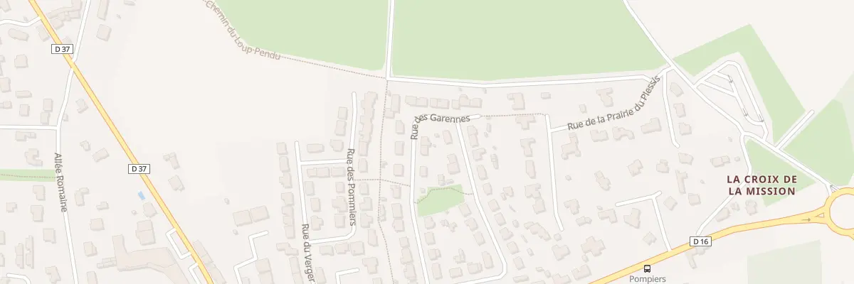 Plan du 16 Rue des Garennes à Héric