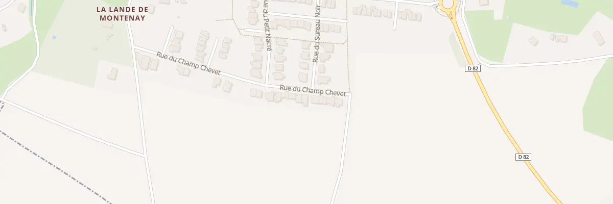 Plan du 9 Rue du Champ Chevet à Saint-Erblon