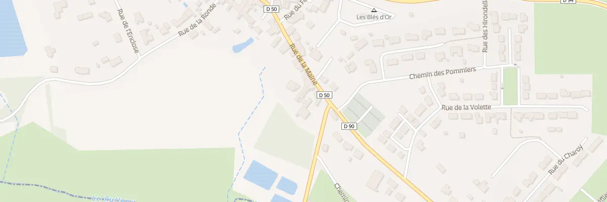 Plan du 3 Rue de la mairie à Grand’Landes